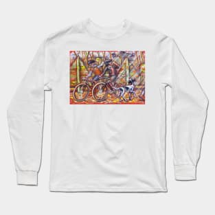 Walking the dog ll Long Sleeve T-Shirt